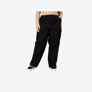Cozi Marie Black Parachute Pants